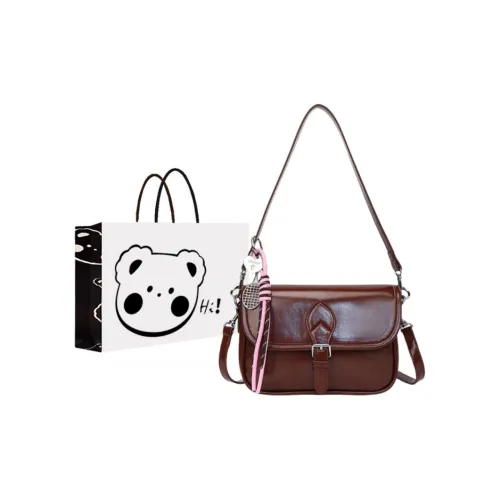 NX DOUGHNUT PU Baguette Shoulder Bag Regular Women's Multicolor