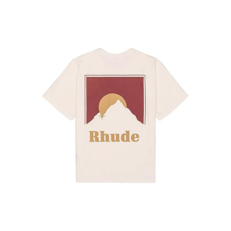 RHUDE Moonlight Tropics Tee 'White'-1