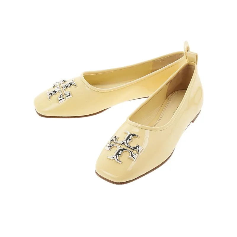 TORY BURCH Eleanor Logo-plaque Ballerina-2