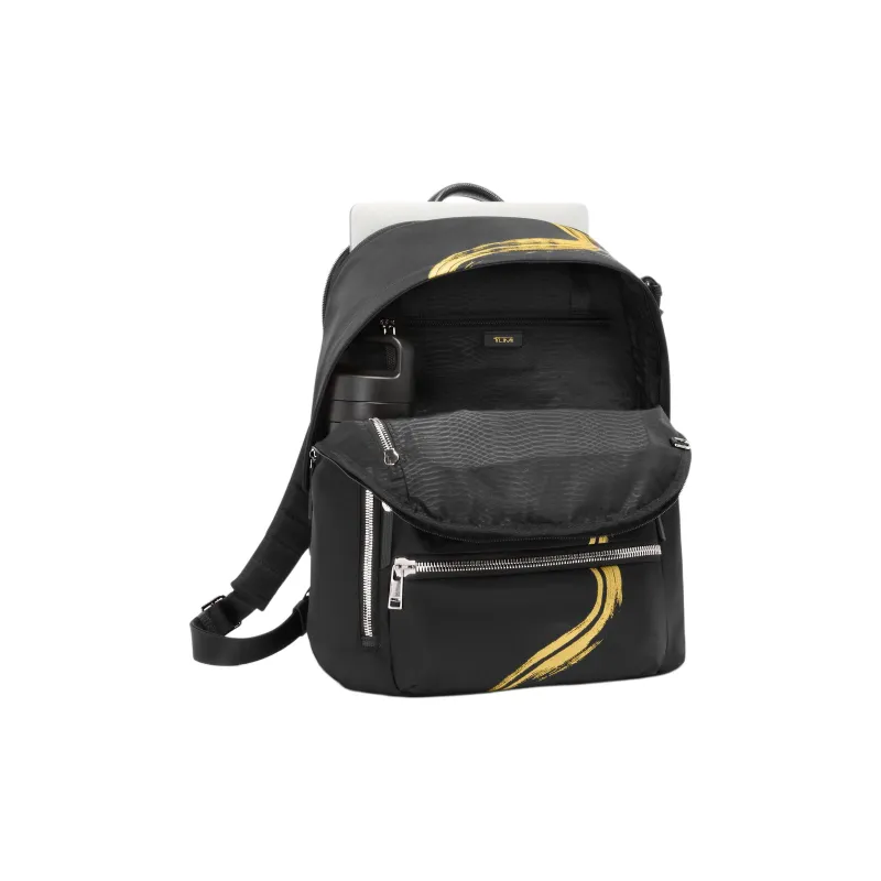 TUMI Nylon Backpack Regular Unisex Black-2