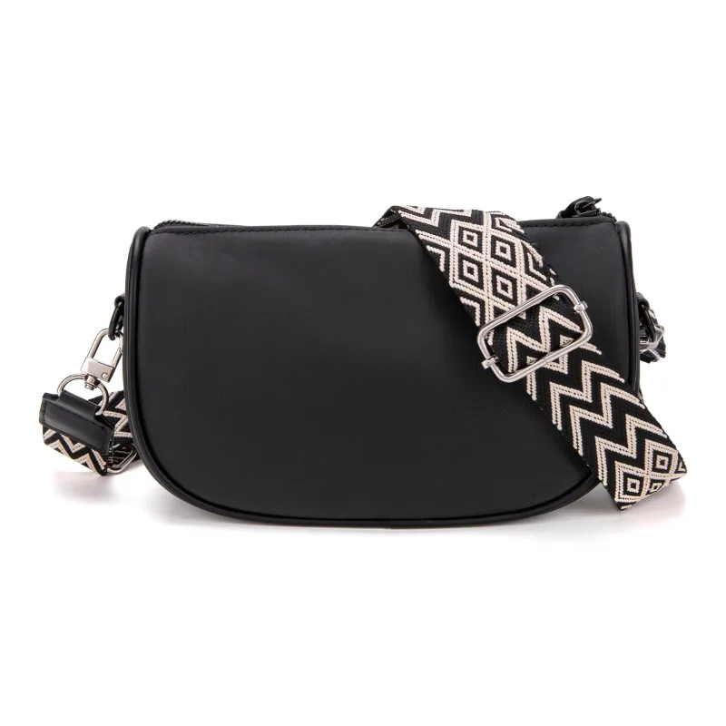 TAKI Oxford Crossbody Bags Regular Unisex Black-2