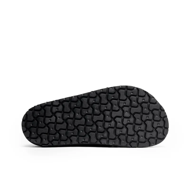 TC Abrasion-Resistant Wrap-toe Slippers Unisex Khaki Fabric Color-4