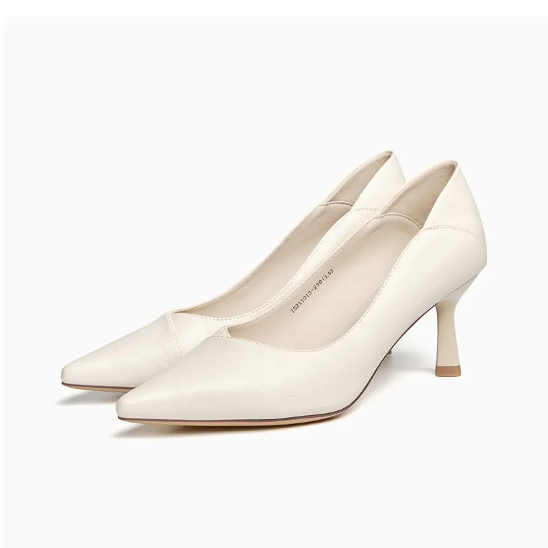 GEMEIQ Slim Heel High Heels 7cm Women's-8