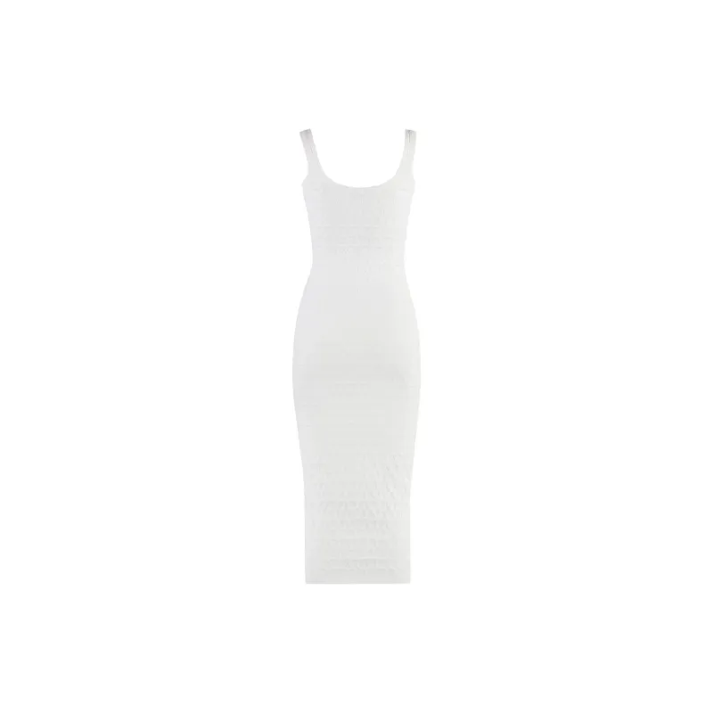 Valentino Toile Iconograph Jacquard Sleeveless Midi Dress-1