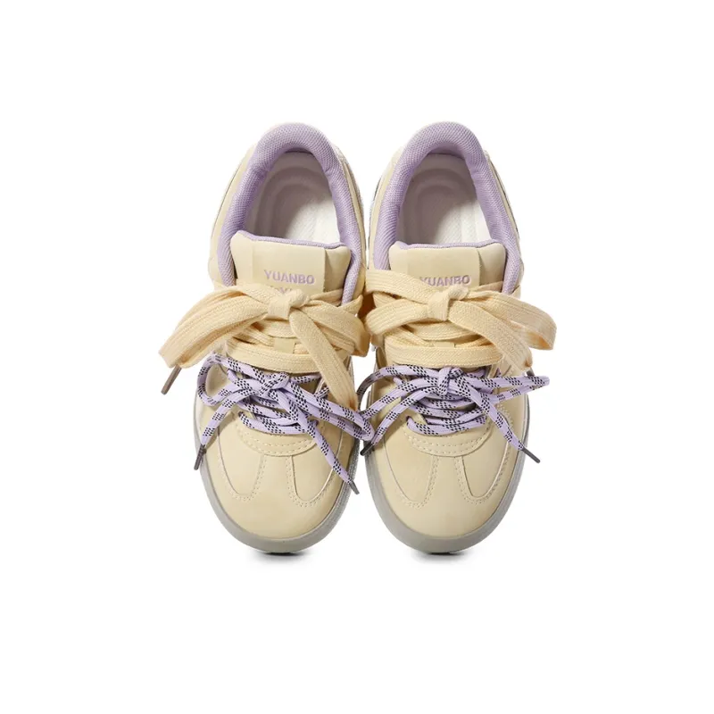 Lovely You Lightweight Wear-Resistant And Slip-Resistant Low-Top Skateboard Shoes Women's-4