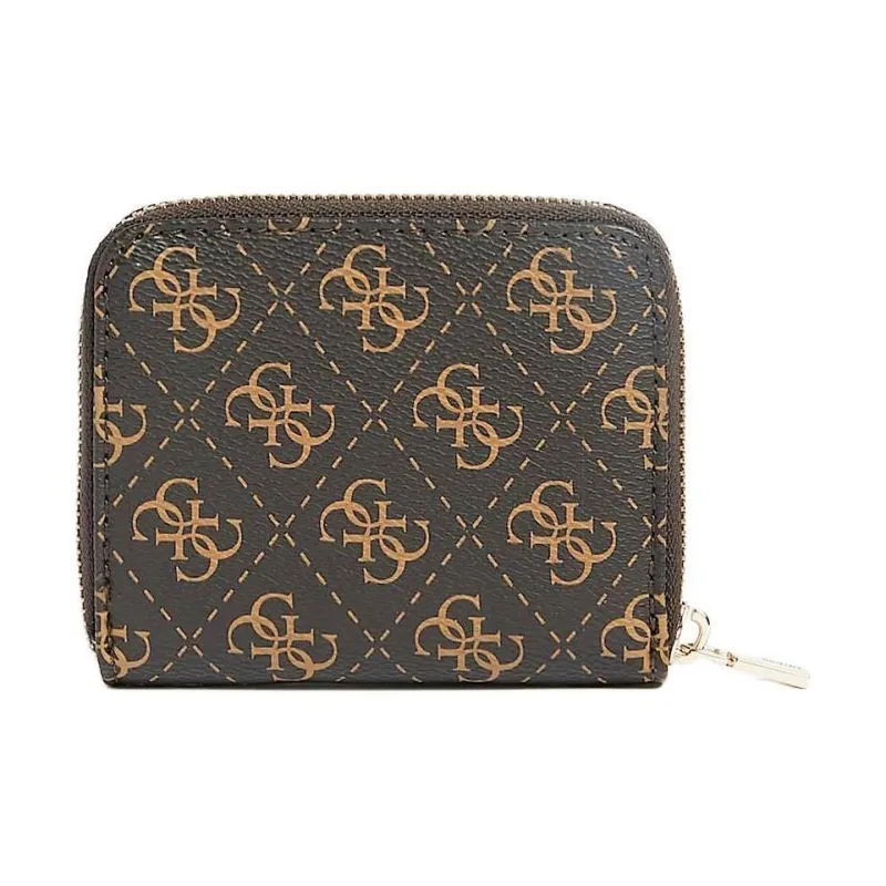 GUESS Polyurethane Wallet Mini Women's Brown-2