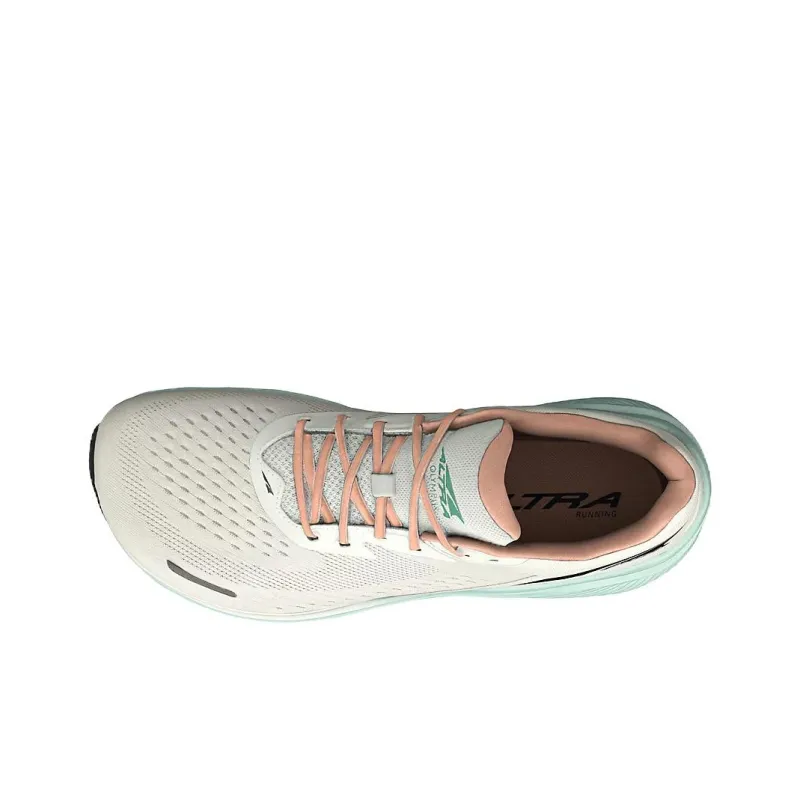 Altra Via Olympus Abrasion Resistant Low Top Running Shoes Women's White Blue-3