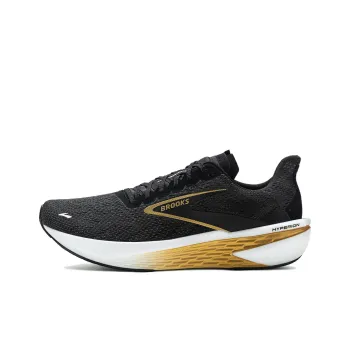Brooks Hyperion Non slip Lightweight Low Top Running Shoes Men's Black Gold