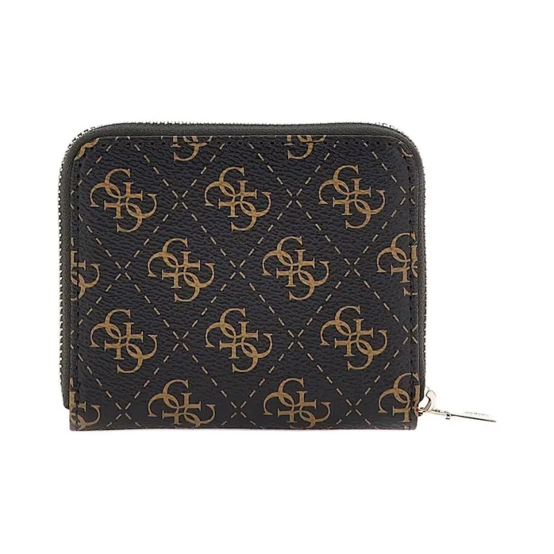 GUESS Polyurethane Wallet Mini Women's Brown-1