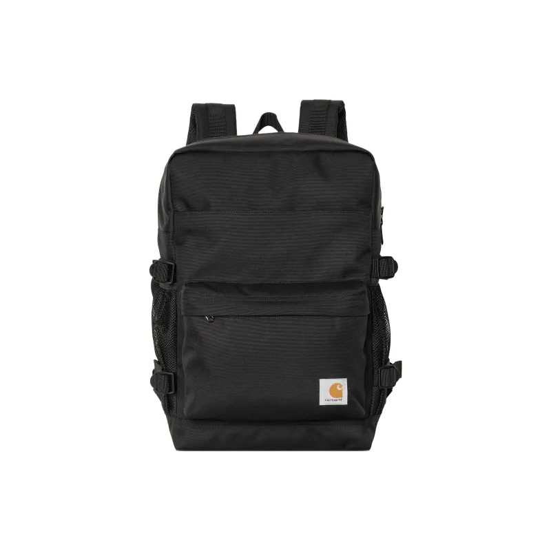 Carhartt WIP Recycled Polyester Backpack Unisex Black-0