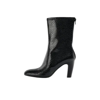 ZARA Ankle Boots 8cm Women's Black