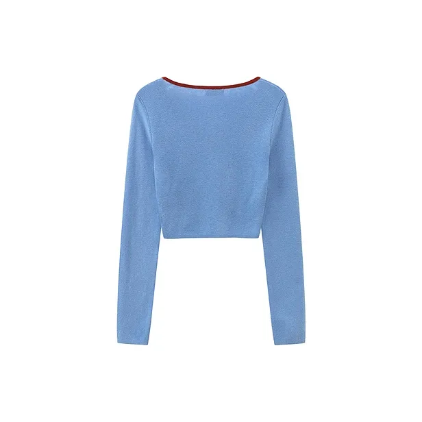 CHUU Knitwear Women's Sky Blue-1