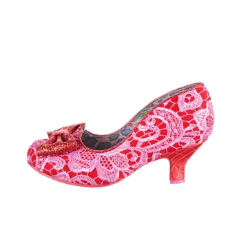 IRREGULAR CHOICE Dazzle Razzle High Heels Women's Red