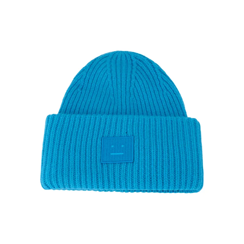 Acne Studios Large Face Logo Beanie-0