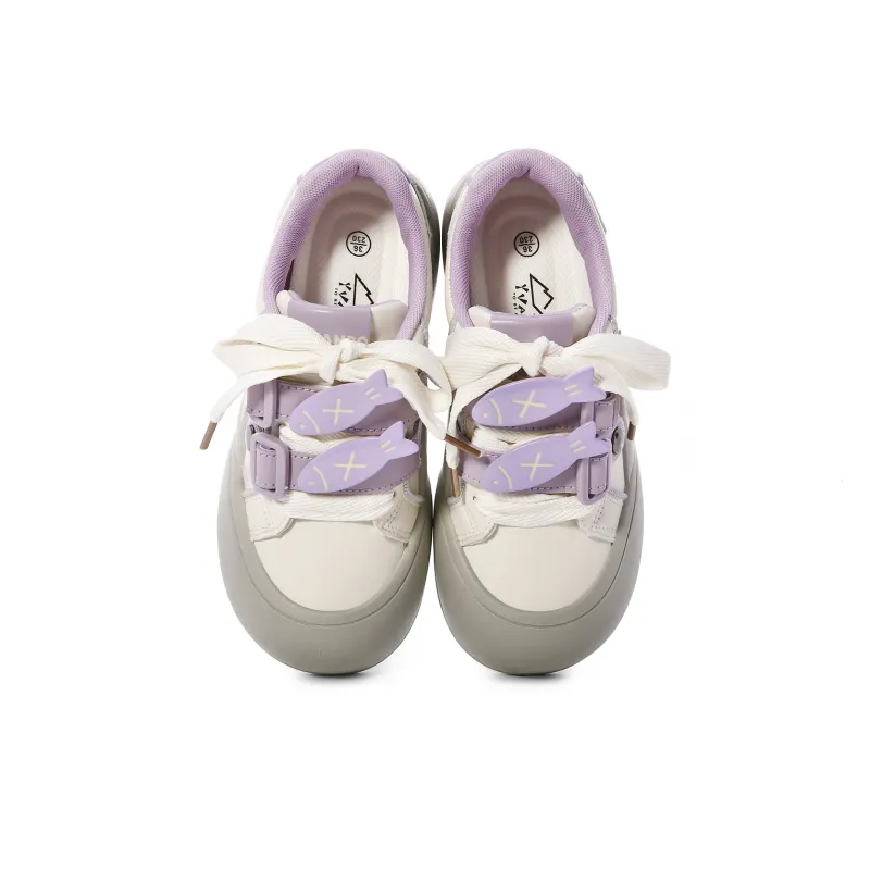 Lovely You Lightweight Anti Slip And Wear Resistant Low Top Skateboard Shoes Women's-39