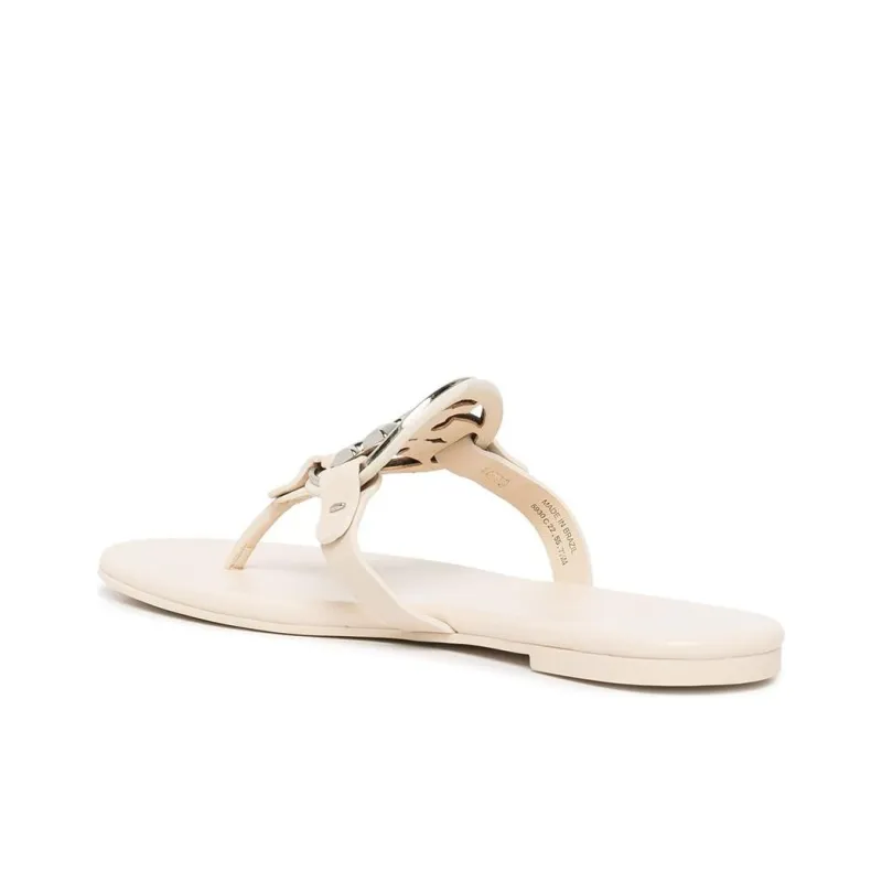 TORY BURCH Miller Logo-plaque Sandals-4