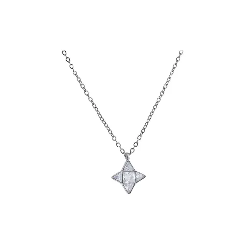 ANARTXY Zirconia Necklaces Women's Gold/Silver