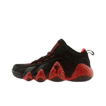 Adidas EQT Key Trainer Anti-Slip Wear-Resistant Mid-Top Casual Running Shoes Unisex Black Red