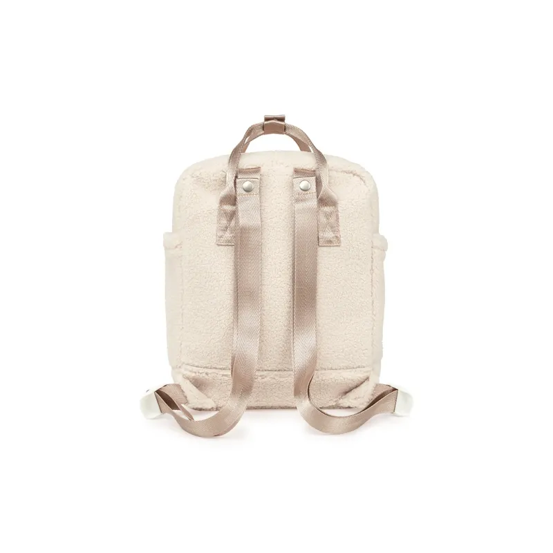 Dickies Polyester Backpack Small Size Women's Lotus Pink/Creamy Apricot/Coffee Brown-2