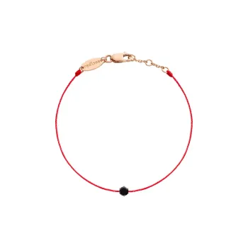 Redline Black Diamond Bracelets Men's Rose Gold