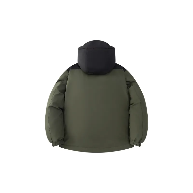 Kawasaki Down Jacket Unisex Pure Black-5