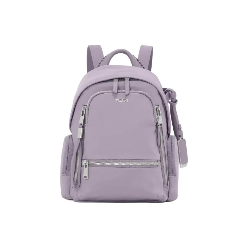 TUMI Nylon Backpack Small Size Women's Lavender-0
