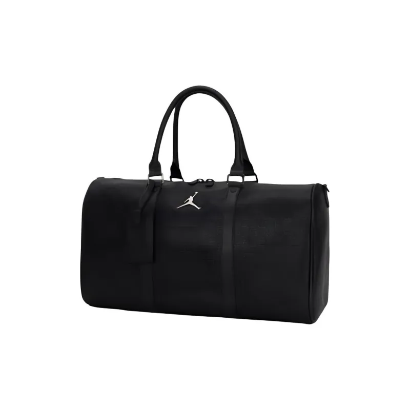 Jordan Pu One Shoulder Crossbody Handbag, Travel Bag Unisex Black-1