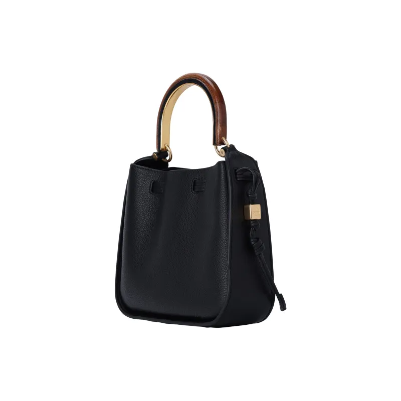 TORY BURCH Miller Leather Shoulder Bag Crossbody Bag Handbags Women's Black-1