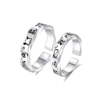 Zheng Tai Fook Alloy Rings Unisex