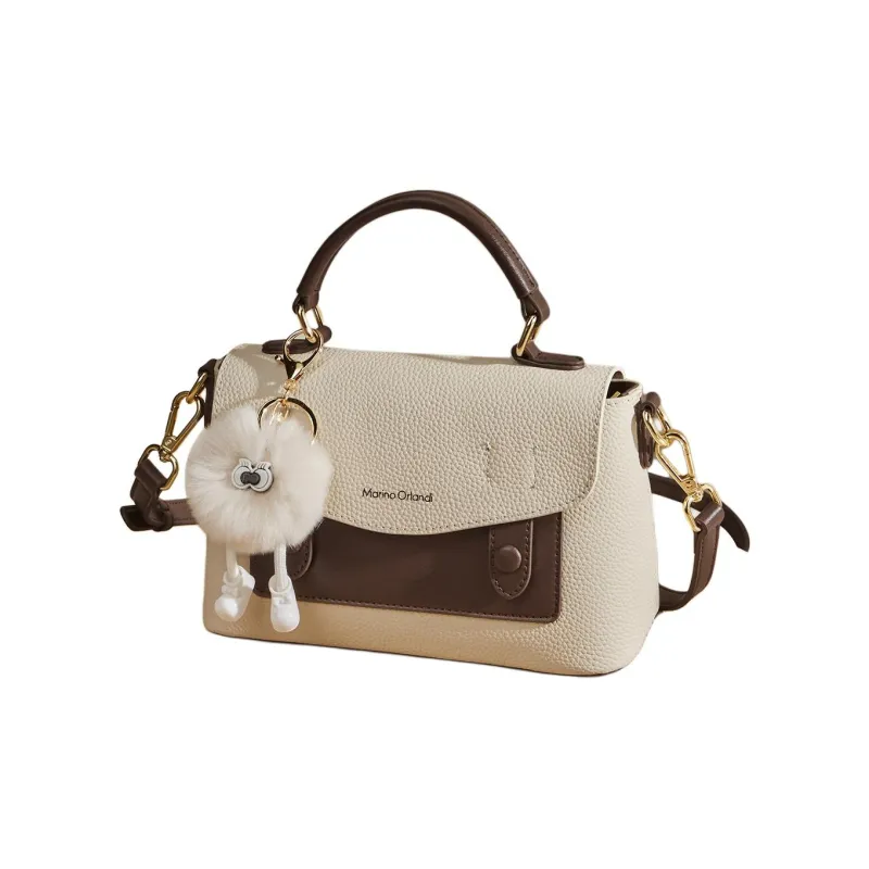 Marino Orlandi Cow Leather Shoulder Bag Medium Size Women's-8