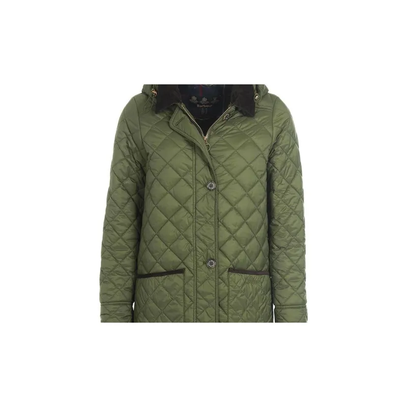 BARBOUR Jackets Coats Women's Olive Green-4