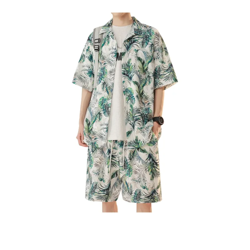 Couple Exclusive Shirt Matching Set Active Summer Essentials Unisex Sri Lanka Green Accord-3