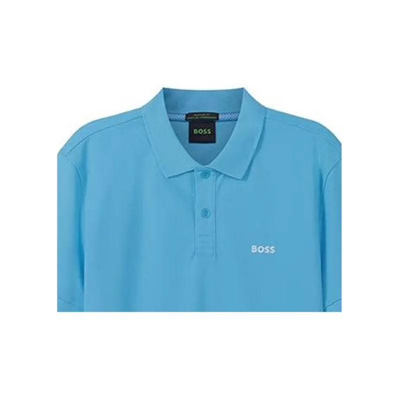 HUGO BOSS SS22 Polo Shirt Men's Light Blue-4
