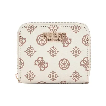 GUESS Polyurethane Wallet Mini Women's White