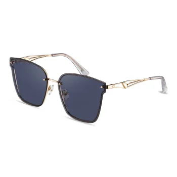 HORIEN Alloy Butterfly Sunglasses Unisex