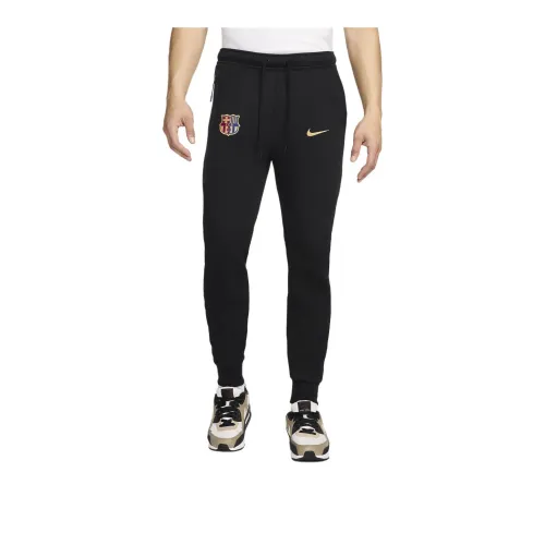 Nike Fc Barcelona Tech Fleece Men's Nike Soccer Joggers