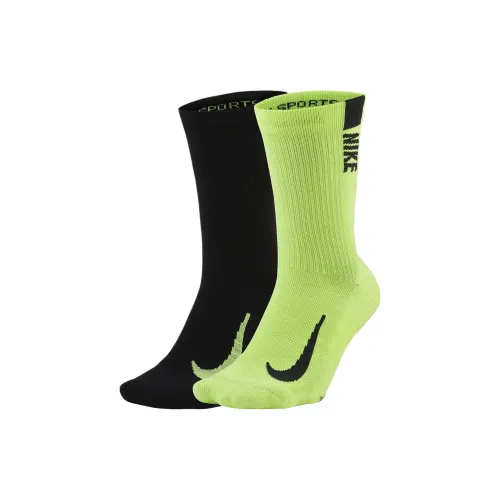 Nike Multiplier Mid-Calf Socks Unisex 2 Pack