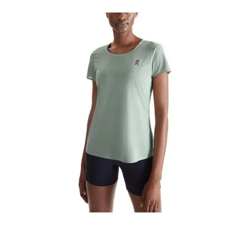 On Regular T-Shirt Women's Moss Green/Stream Green