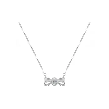 Heart Grass 999 Fine Silver Necklaces Women's