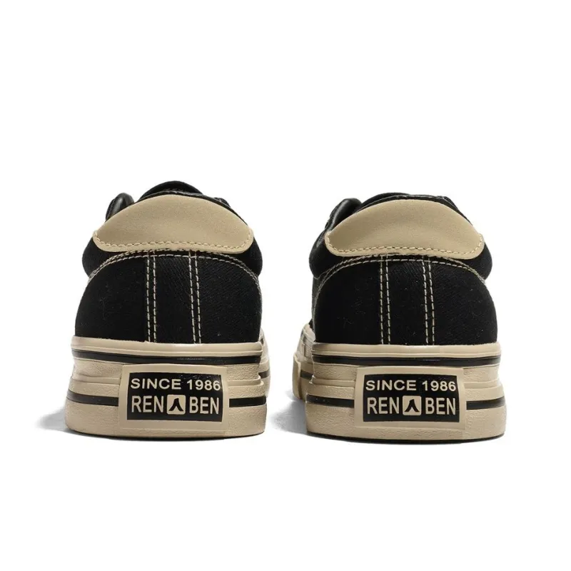 RENBEN Wear-resistant And Lightweight Low-Top Canvas Shoes Women's-4