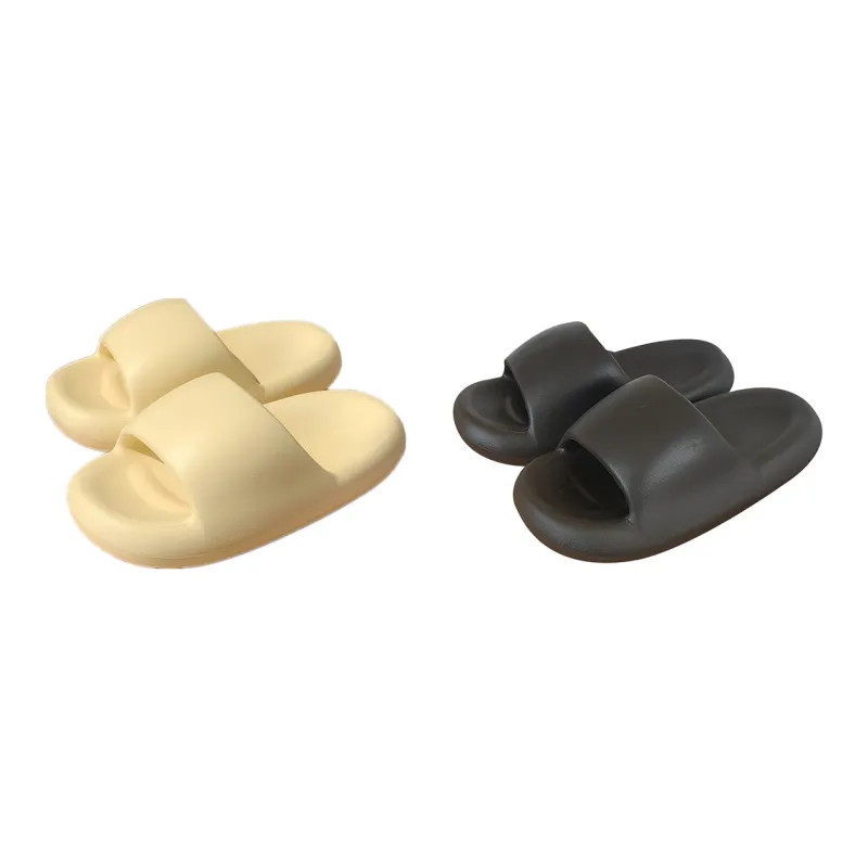 SHIGUDE Slippers Women's, Black-8