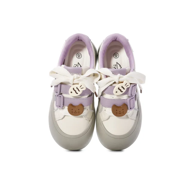 Lovely You Lightweight Anti Slip And Wear Resistant Low Top Skateboard Shoes Women's-45
