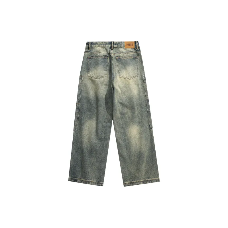 KM Jeans Unisex Vintage Blue-1