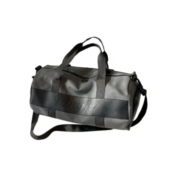 Tonlion Oxford Portable Crossbody Gym Bag Unisex Black/Gray