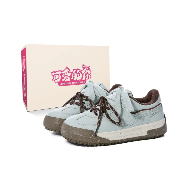 Lovely You Lightweight Wear-Resistant And Slip-Resistant Low-Top Skateboard Shoes Women's-7