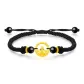 Chinese Zodiac Rooster Bracelet[Black Cord]
