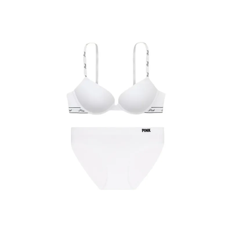Victoria's Secret Underwear Set Women's White-0
