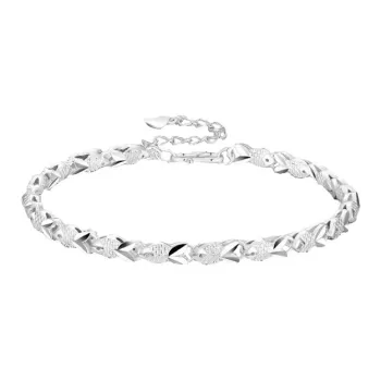 CHINA GOLD 999 Fine Silver Bracelets Women's