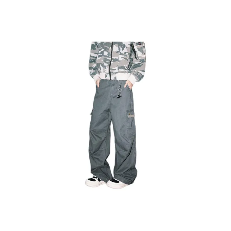 PAINT STAIN Casual Pants Unisex-4