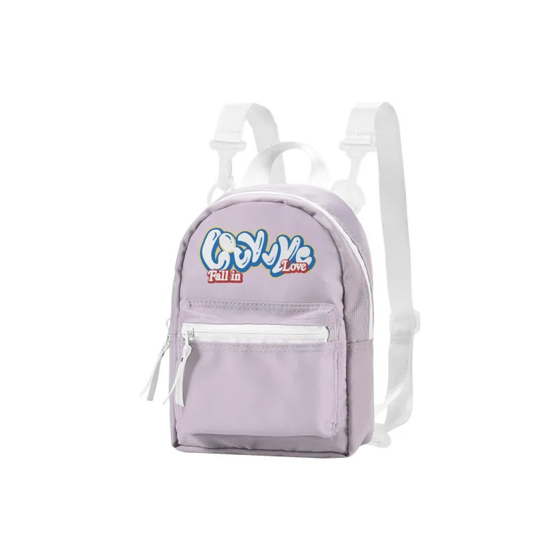 LOVVVVE Polyester Backpack Regular Women's Pink-1